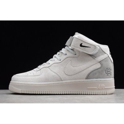 Nike Erkek Air Force 1 Mid Gri Kaykay Ayakkabı Türkiye - RVKB4657